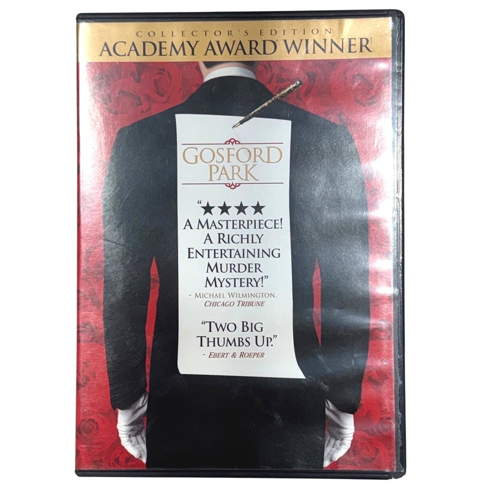Gosford Park Collectors Edition Murder‎ Mystery DVD Movie
